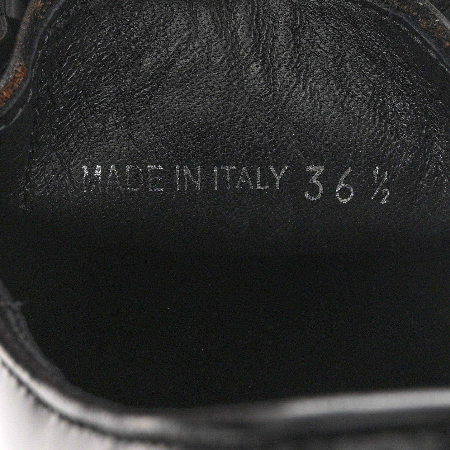 Spazzolato Rois Monolith 55mm Derby Loafers 36.5 Black White