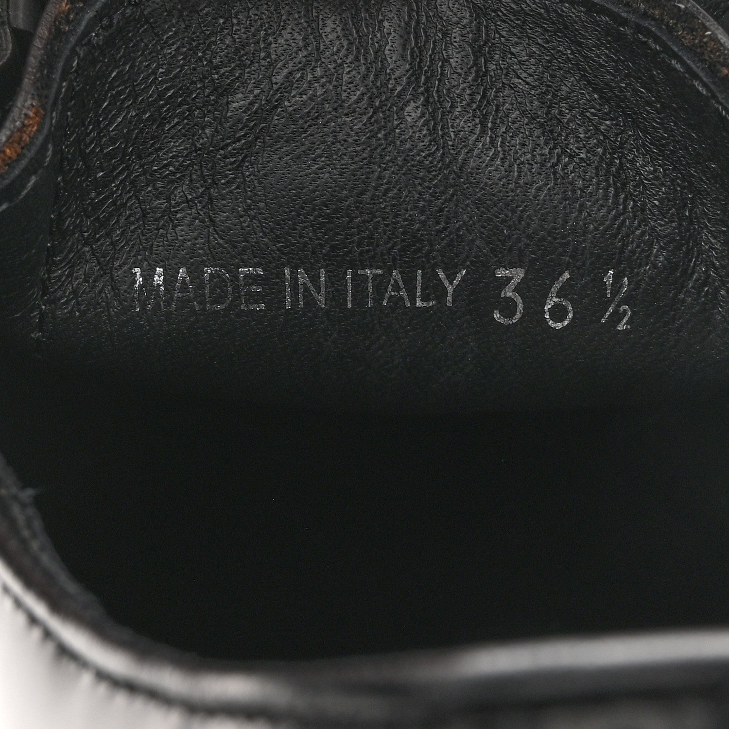 Prada Spazzolato Rois Monolith 55mm Derby Loafers 36.5 Black White 9 of 12