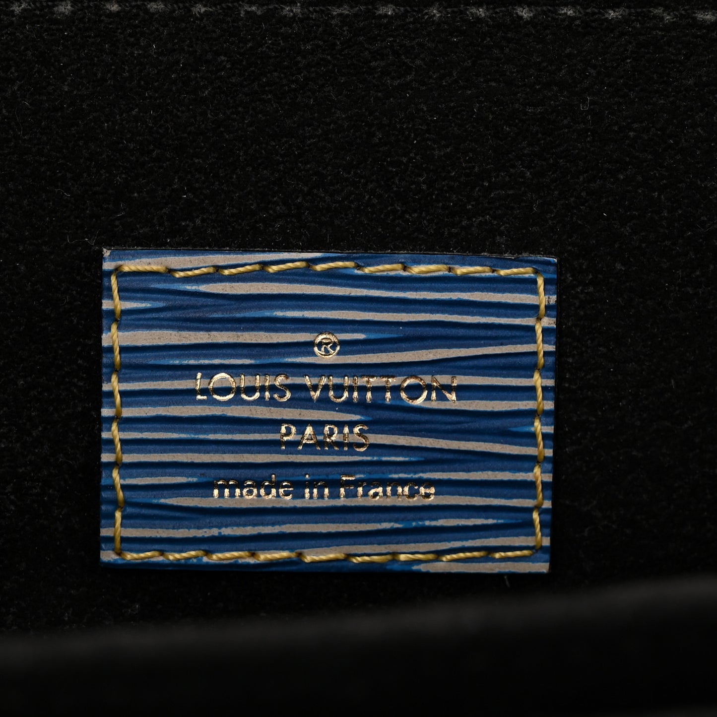 Epi Reverse Monogram Pochette Metis Denim Light
