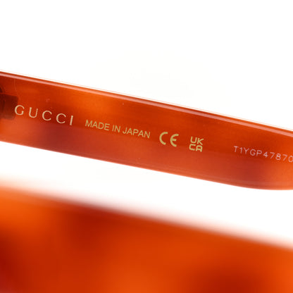Gucci Round Eye GG GG0035SN Sunglasses Tortoise 6 of 6
