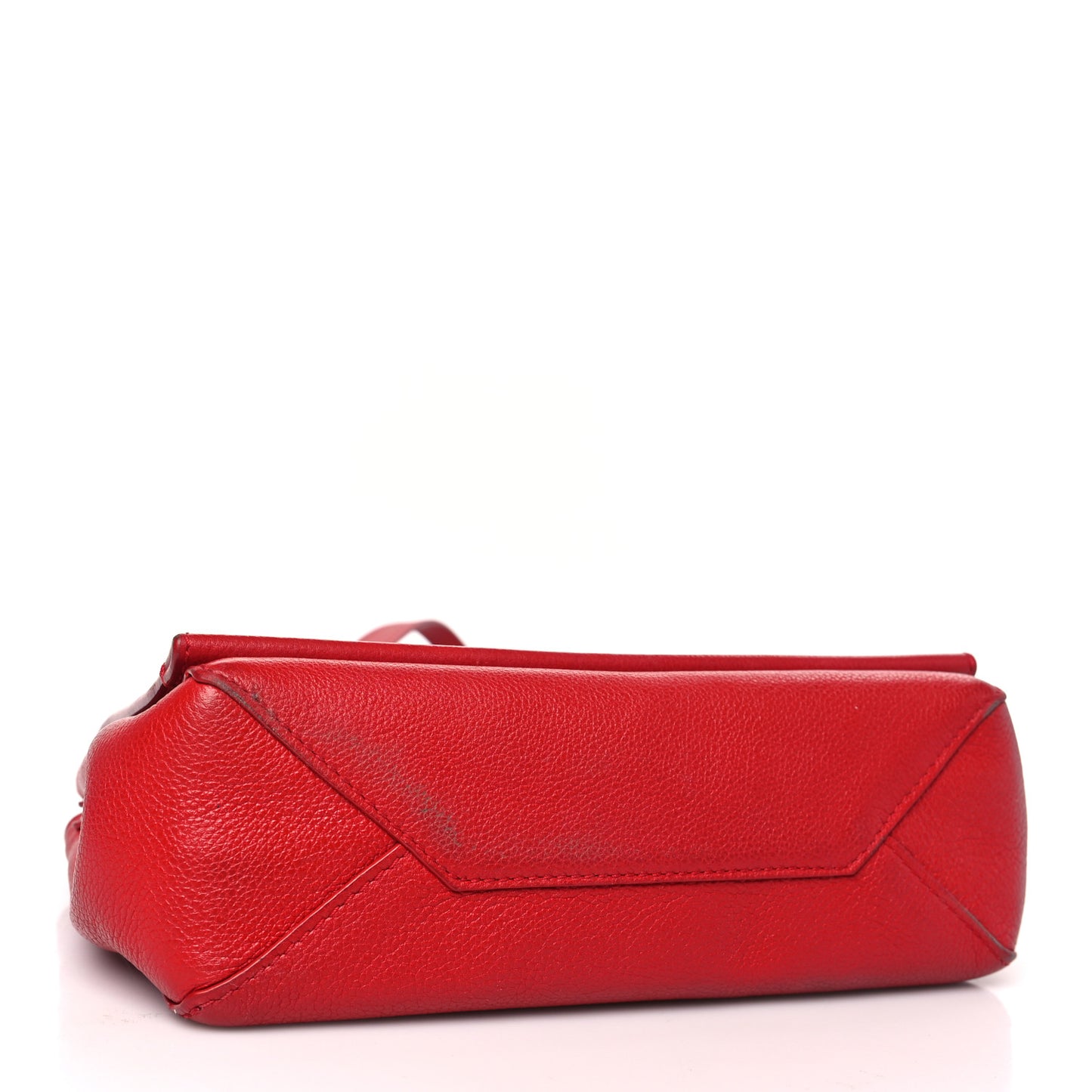 Calfskin Lockme II Chain Bag BB Rubis