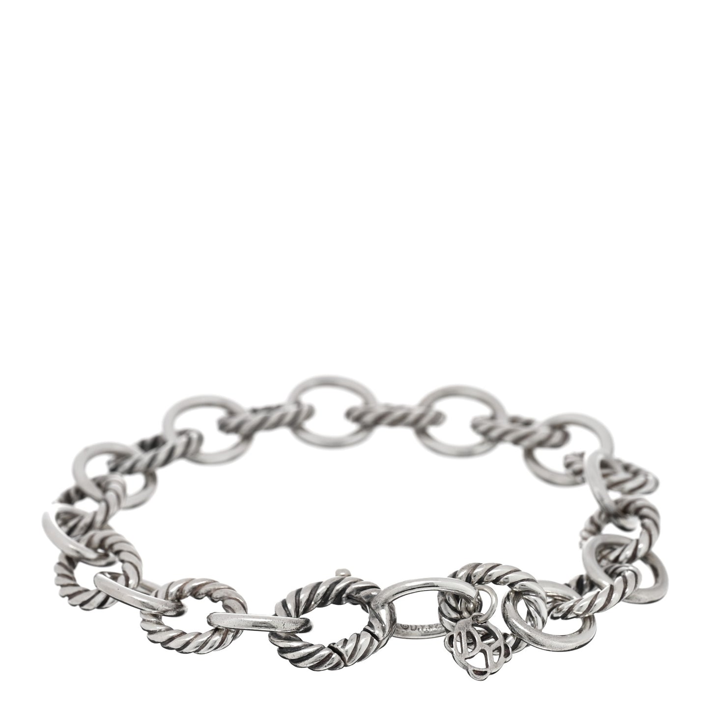 Sterling Silver 10mm Medium Oval Link Bracelet