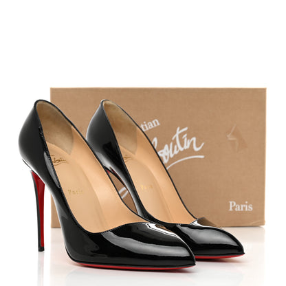 Christian Louboutin Patent Corneille 100 Pumps 39.5 Black 8 of 8