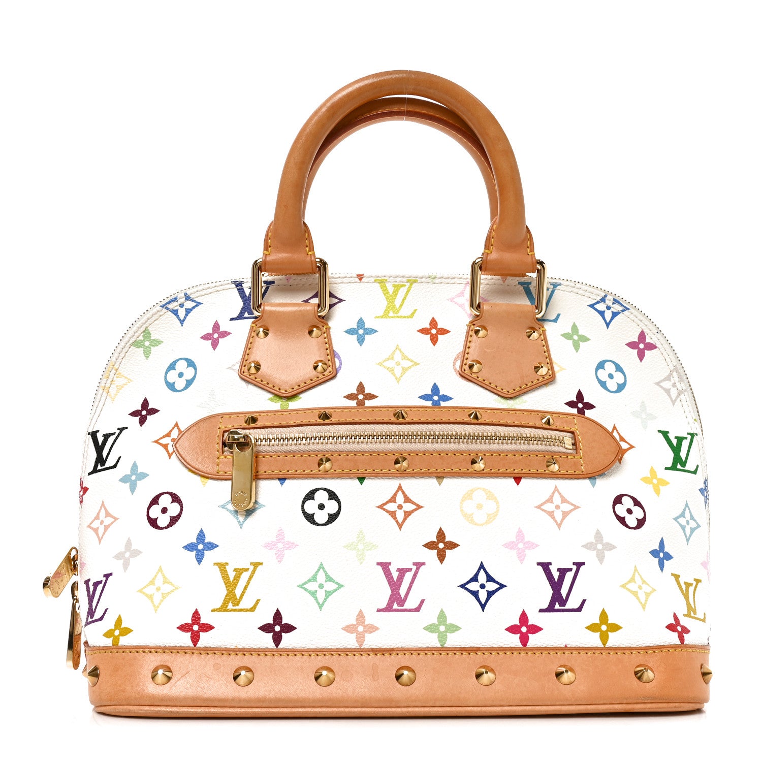 Louis Vuitton Monogram Multicolor Alma White 1 of 9