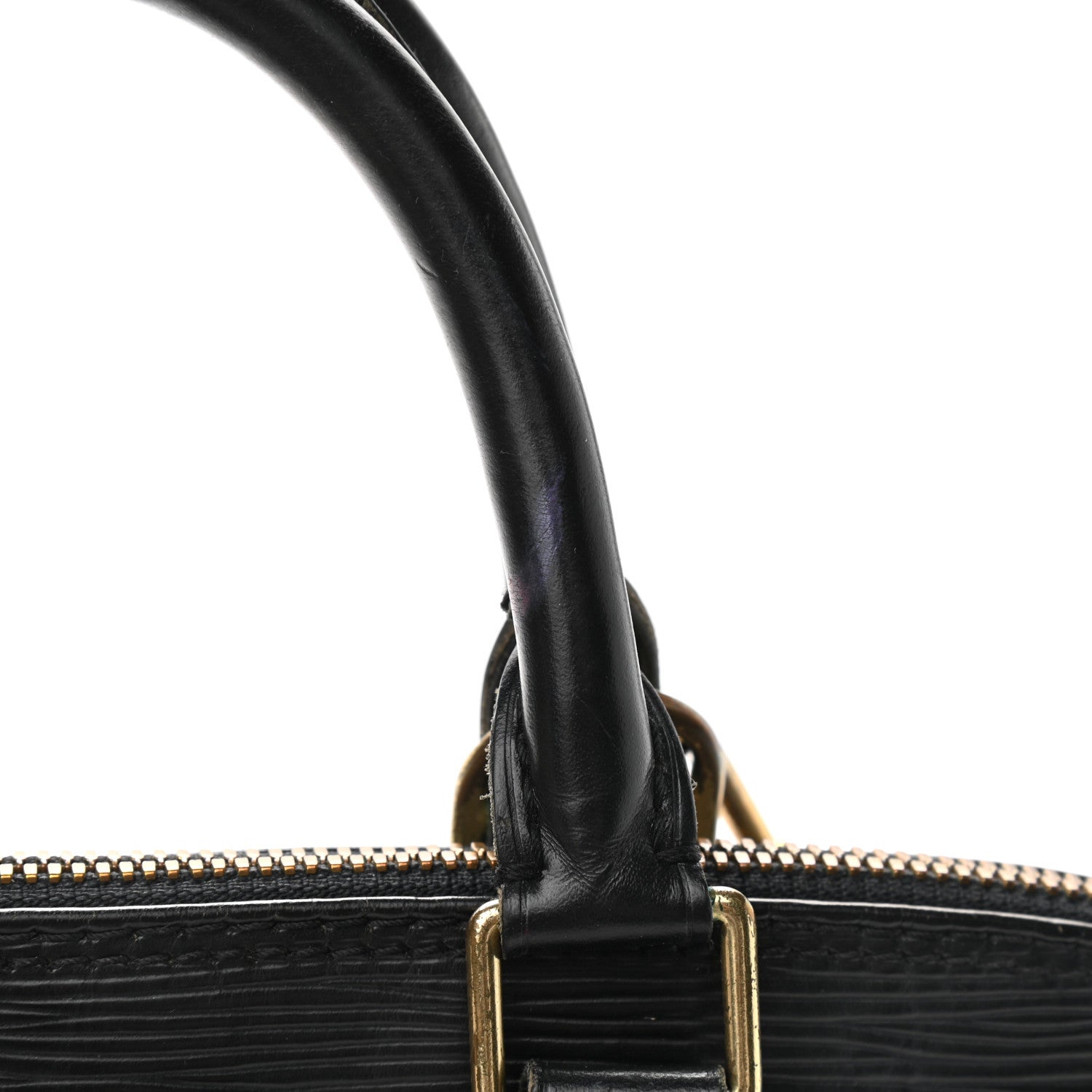 Louis Vuitton Epi Alma PM Black 11 of 19