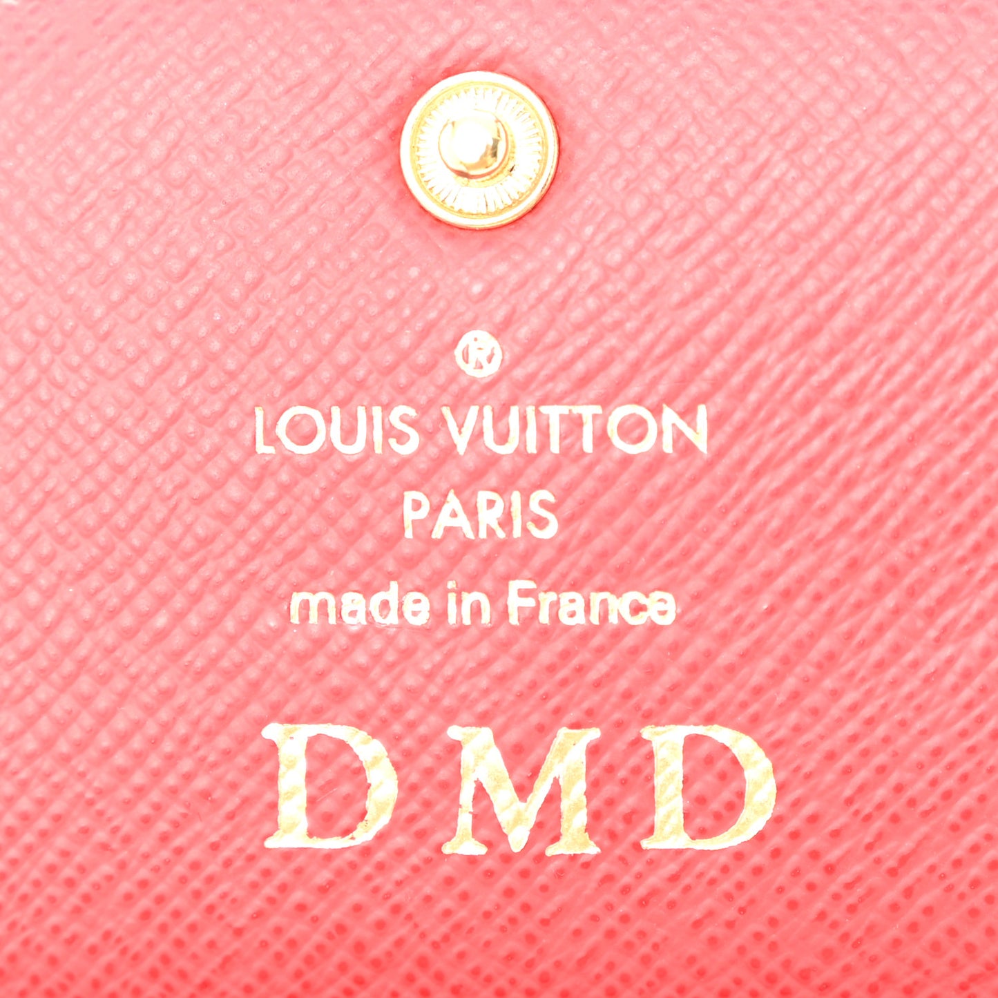 Damier Ebene Emilie Wallet Red