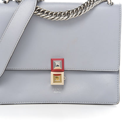 Fendi Vitello Liberty Studded Small Kan I Shoulder Bag Ardesia Multicolor 10 of 10