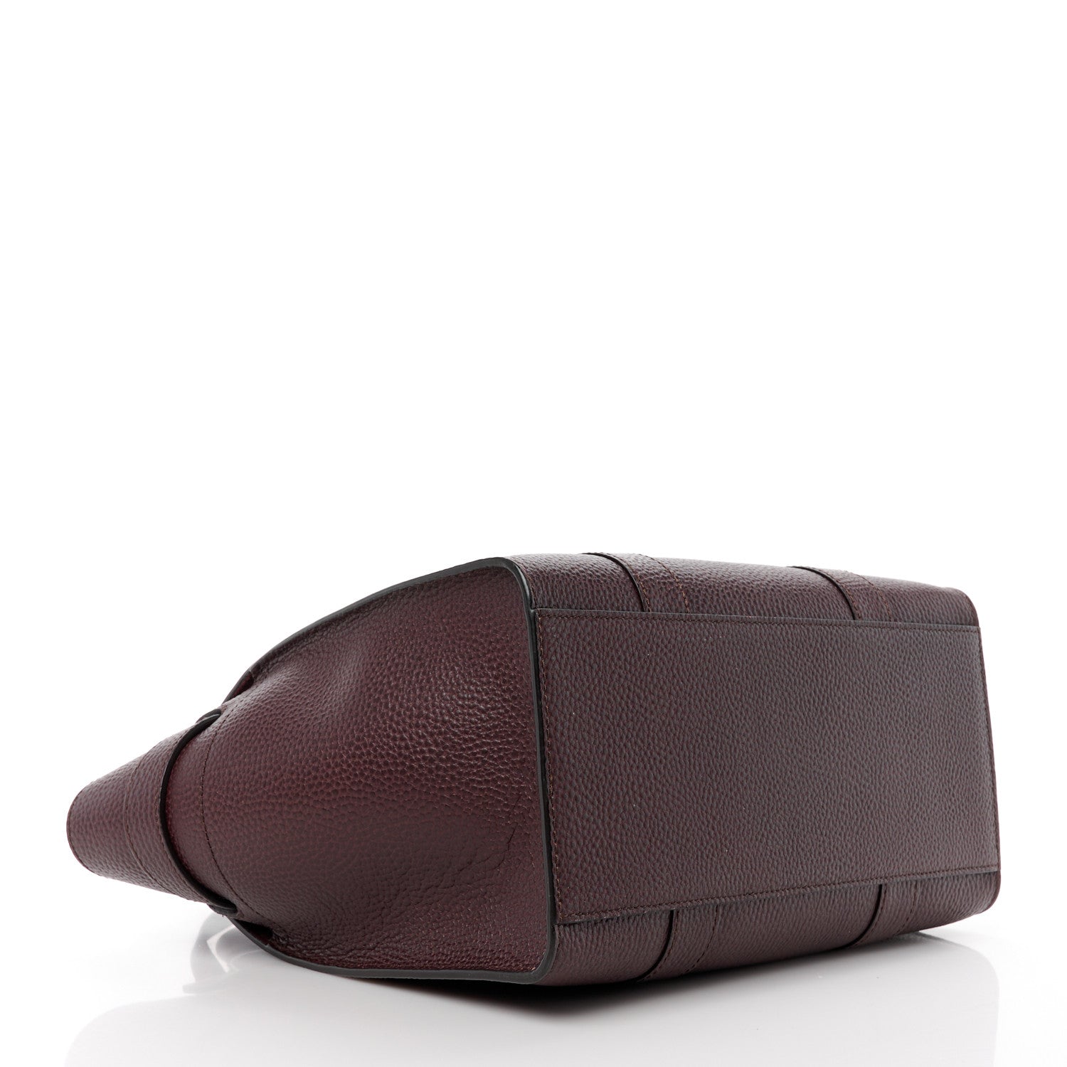 Mulberry Grain Vegetable Tanned Calfskin Small Zipped Bayswater Oxblood 4 of 13