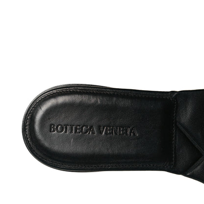 Bottega Veneta Nappa Quilted Rubber Lido Flat Sandals 37 Black 6 of 7