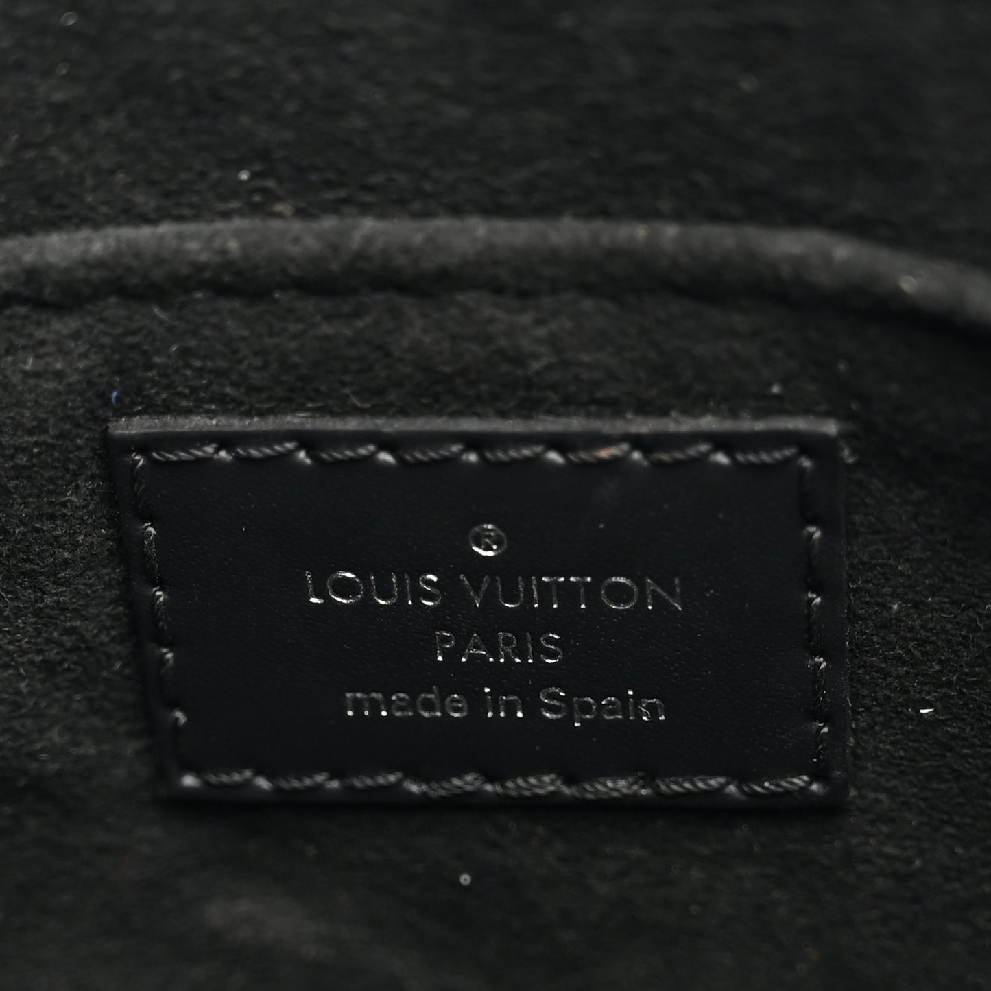 Epi Jacquard Petit Sac Plat Black