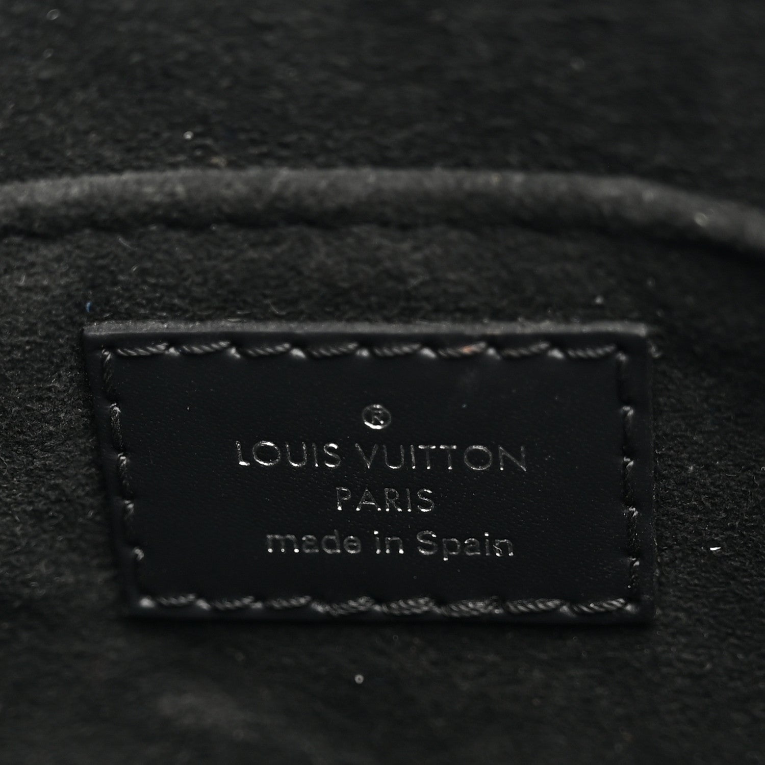 Louis Vuitton Epi Jacquard Petit Sac Plat Black 6 of 11