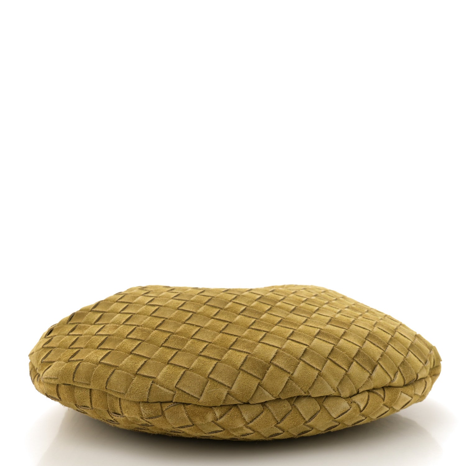 Bottega Veneta Suede Intrecciato Medium Sardine Bag Limonite 5 of 11