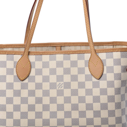 Louis Vuitton Damier Azur Neverfull MM 13 of 16