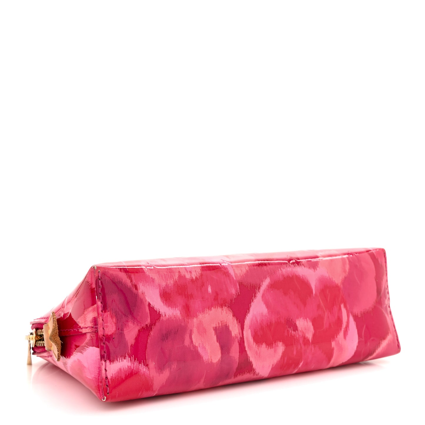 Vernis Ikat Cosmetic Pouch Rose Indien