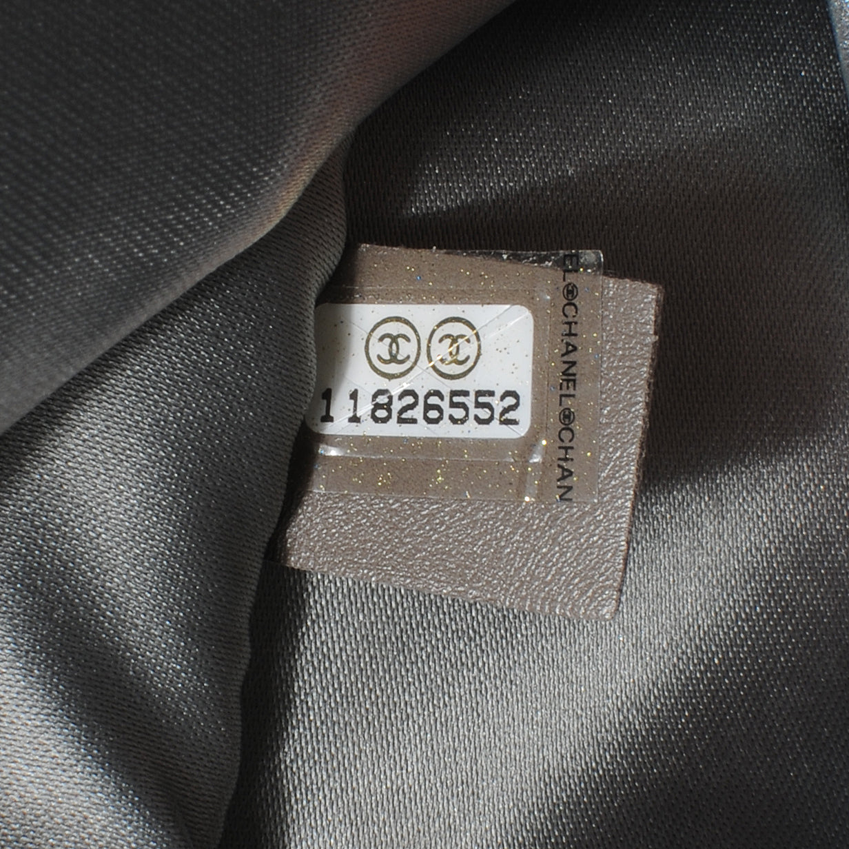 Chanel Vinyl Large Ice Cube Flap Silver 7 of 9