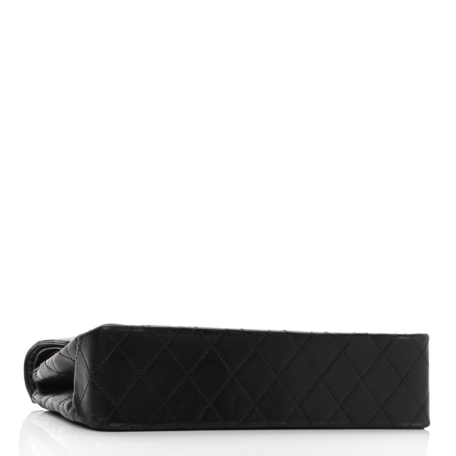 Chanel Lambskin Quilted Medium Double Flap Bag Black 4 of 12