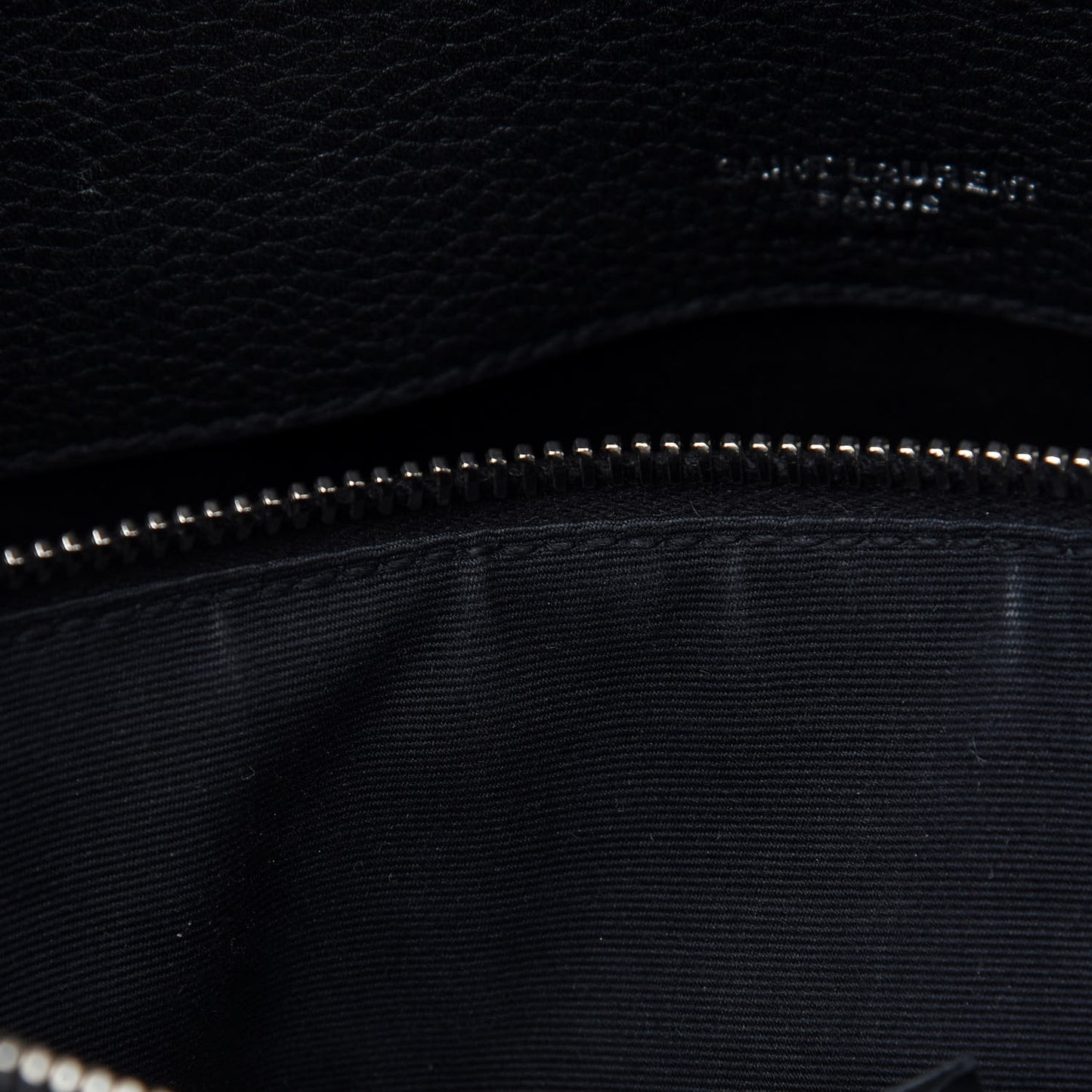 Grained Calfskin Small Supple Sac De Jour Black