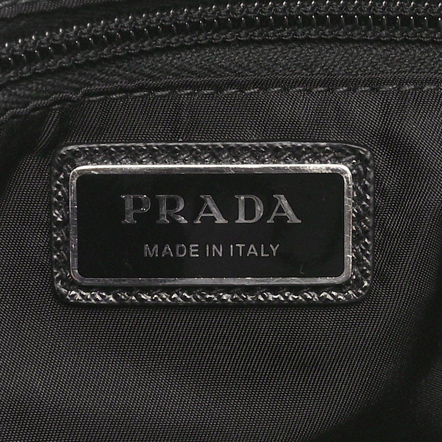 Prada Tessuto Nylon Belt Bag Black 6 of 10