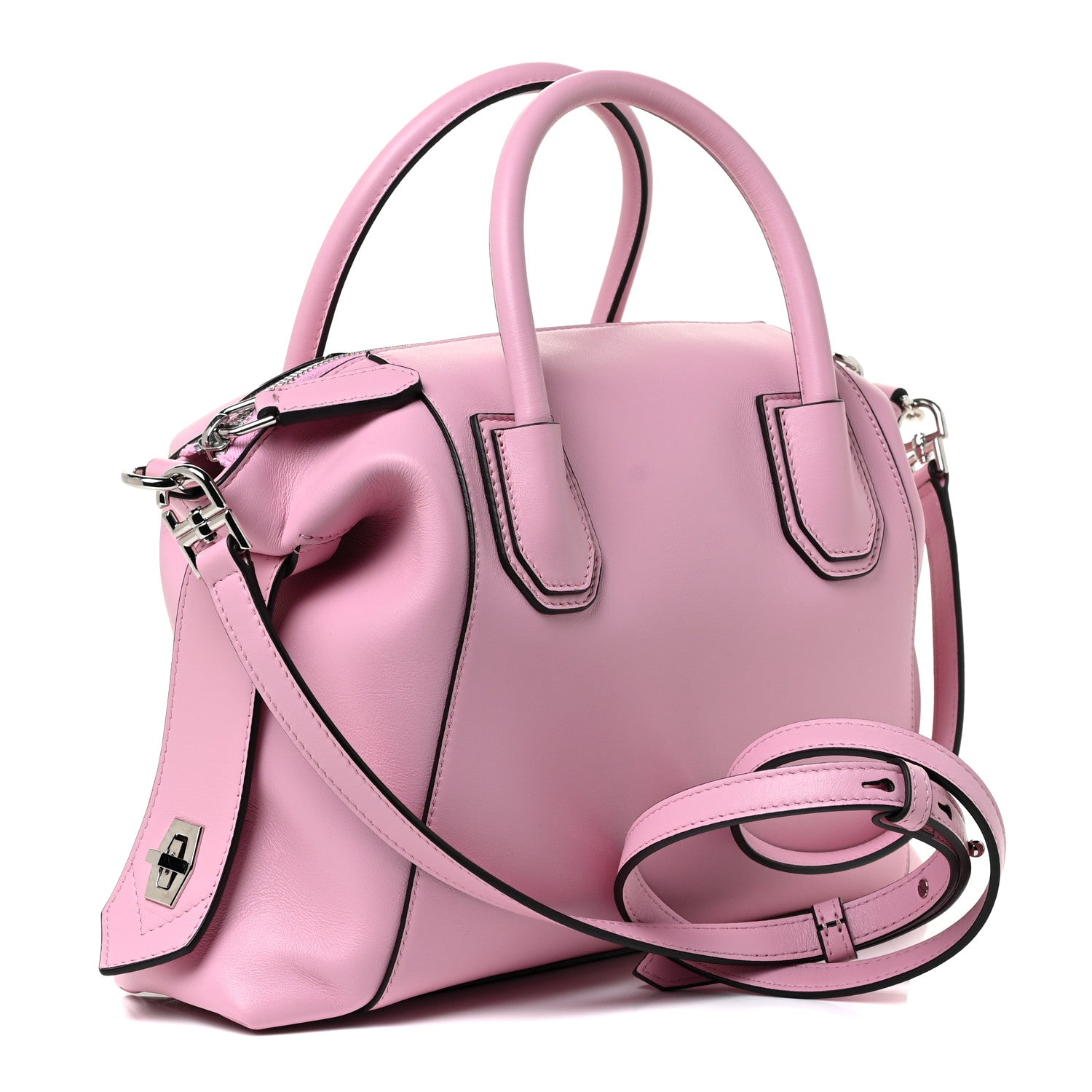 Givenchy Soft Calfskin Small Antigona Baby Pink 3 of 11