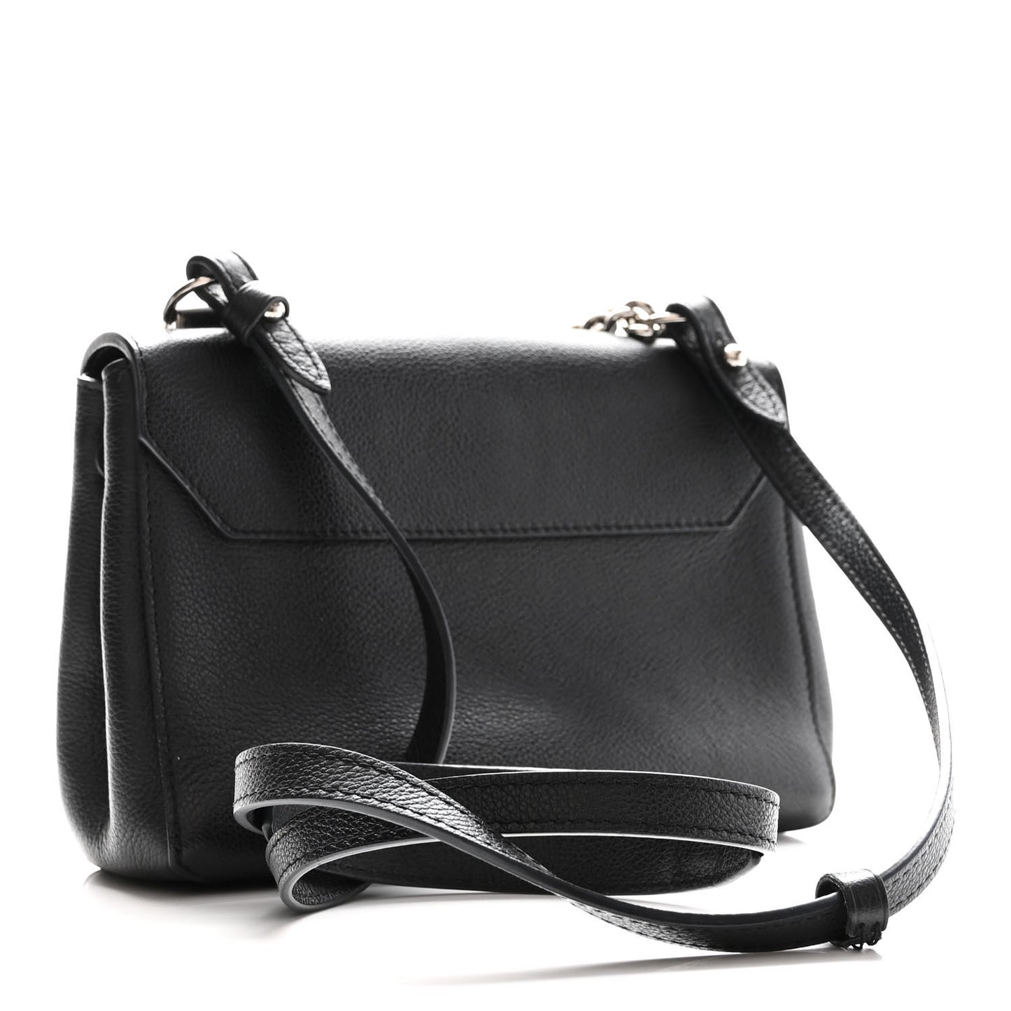 Calfskin Lockme II Chain Bag BB Black