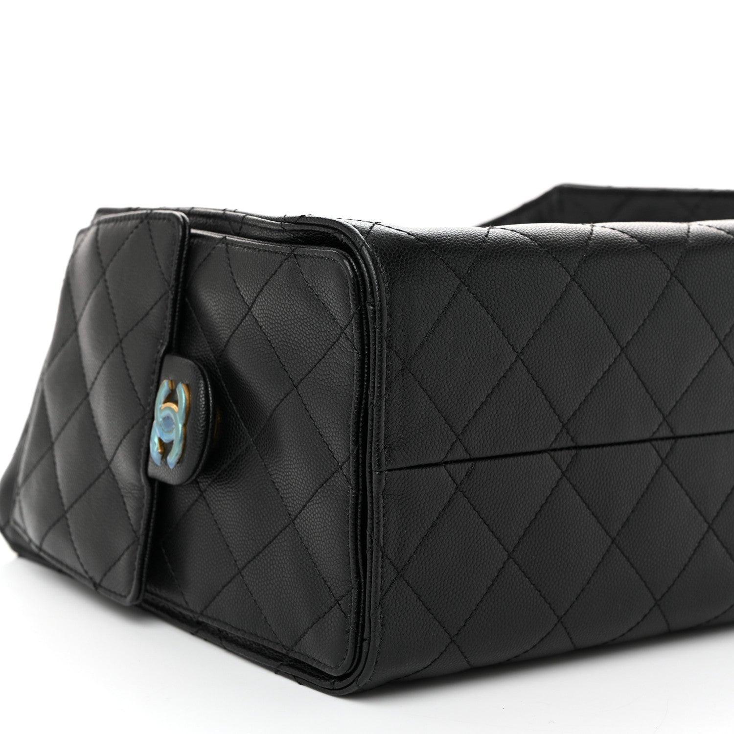 Chanel Caviar Quilted Small Chanel 25 Handbag Black 15 of 19