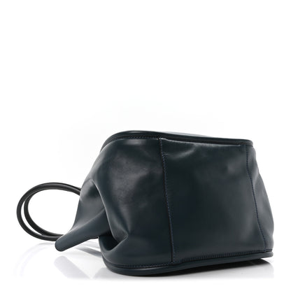 Proenza Schouler Calfskin Large Ruched Tote Petrol Green 4 of 9