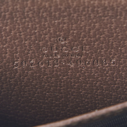 Gucci GG Supreme Web Ophidia Zip Around Card Case Brown 6 of 8