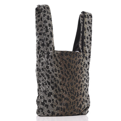 Alexander Wang Crystal Leopard Mini Wanglock Shopper Silver 3 of 10