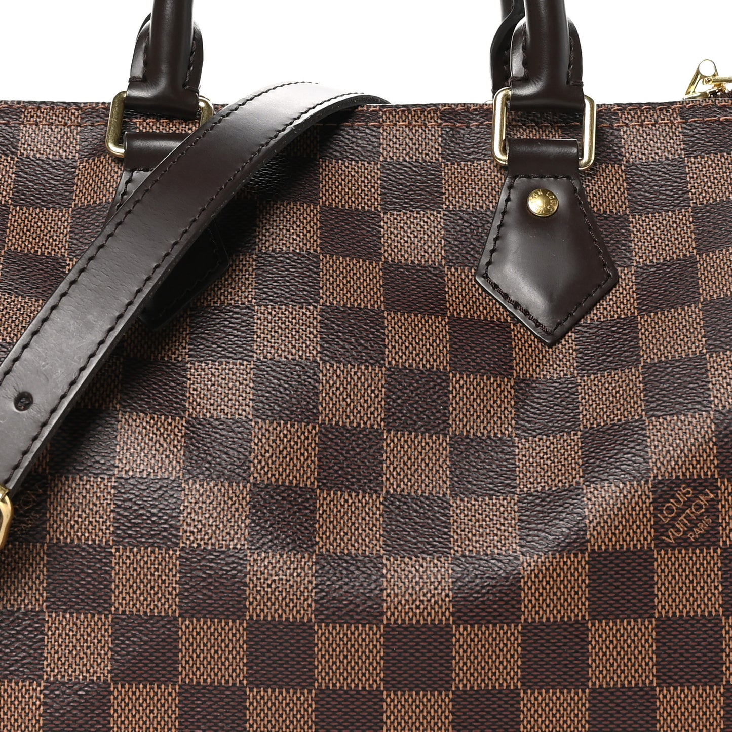 Damier Ebene Speedy Bandouliere 25