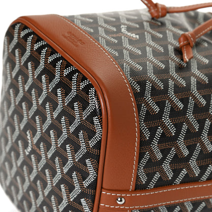 Goyard Goyardine Petit Flot Bucket Bag PM Black Gold 11 of 11