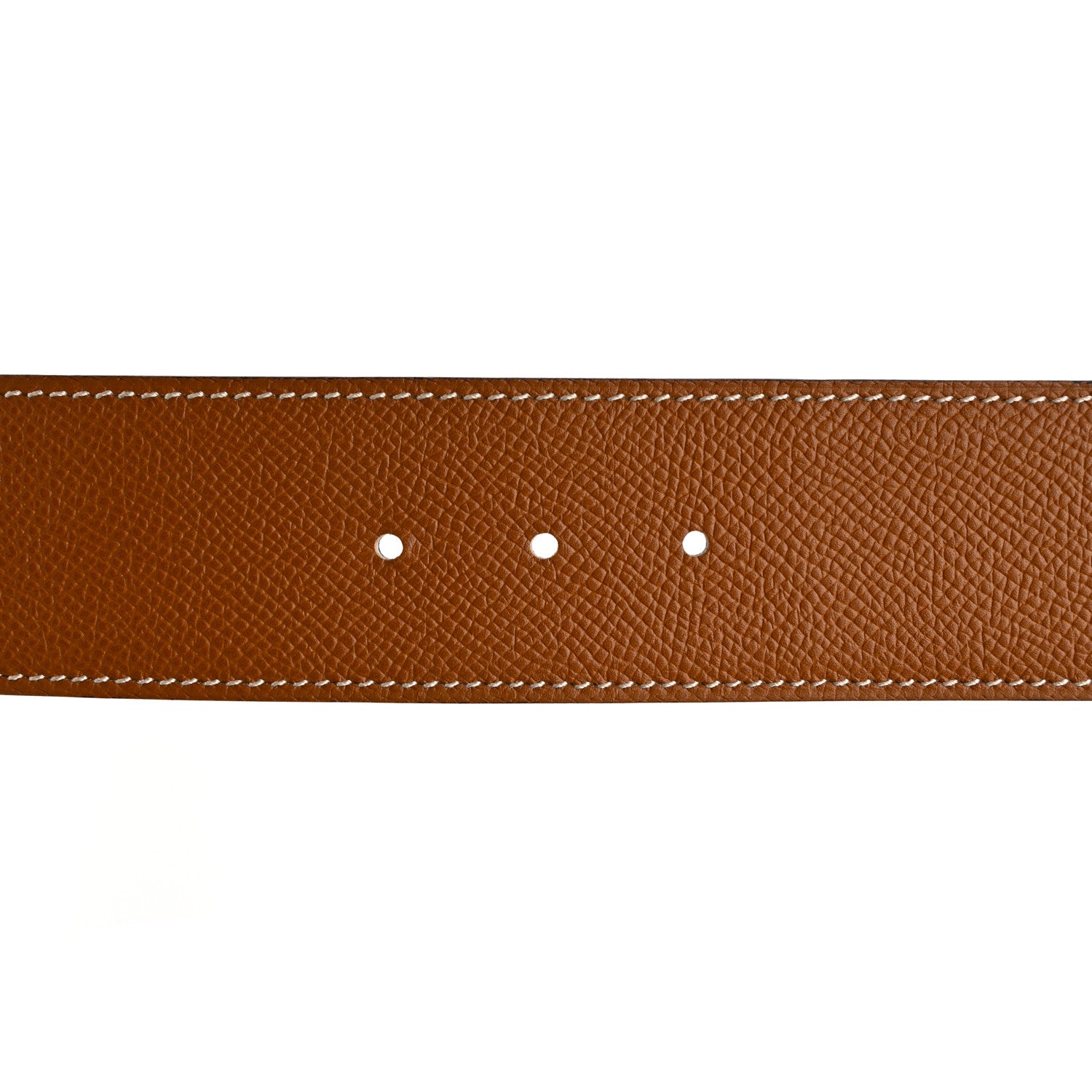 Hermes Epsom 38mm Constance H Belt 100 Gold Etoupe 5 of 9