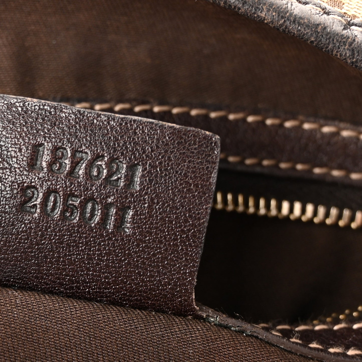 Monogram Medium Pelham Shoulder Bag Dark Brown