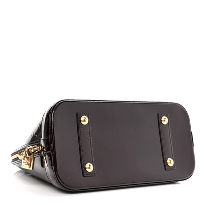 Louis Vuitton Vernis Alma PM Amarante 4 of 10