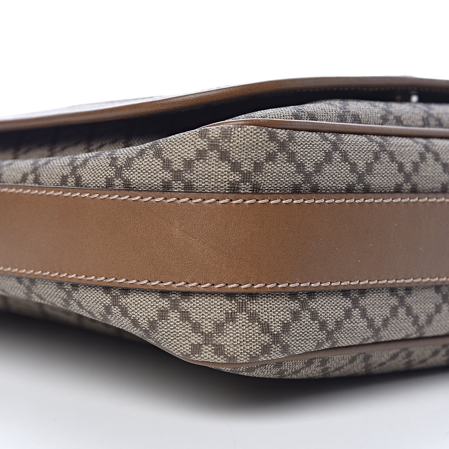 Gucci Diamante Flap Messenger Bag Beige Brown 9 of 10