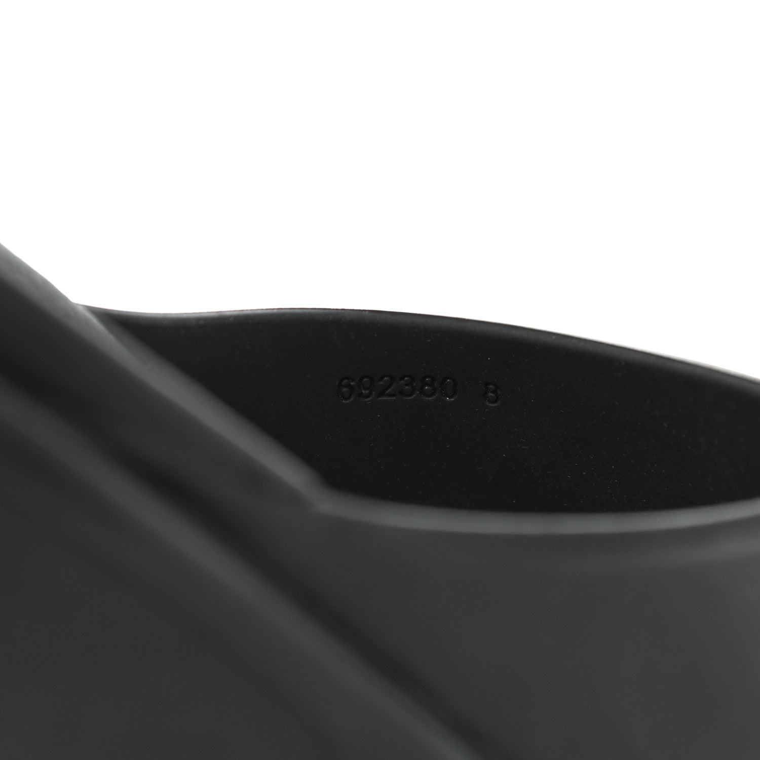 Gucci Soft Rubber Mens Interlocking G Platform 42mm Slide Sandals 8 Black 7 of 10