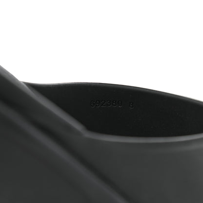 Gucci Soft Rubber Mens Interlocking G Platform 42mm Slide Sandals 8 Black 7 of 10