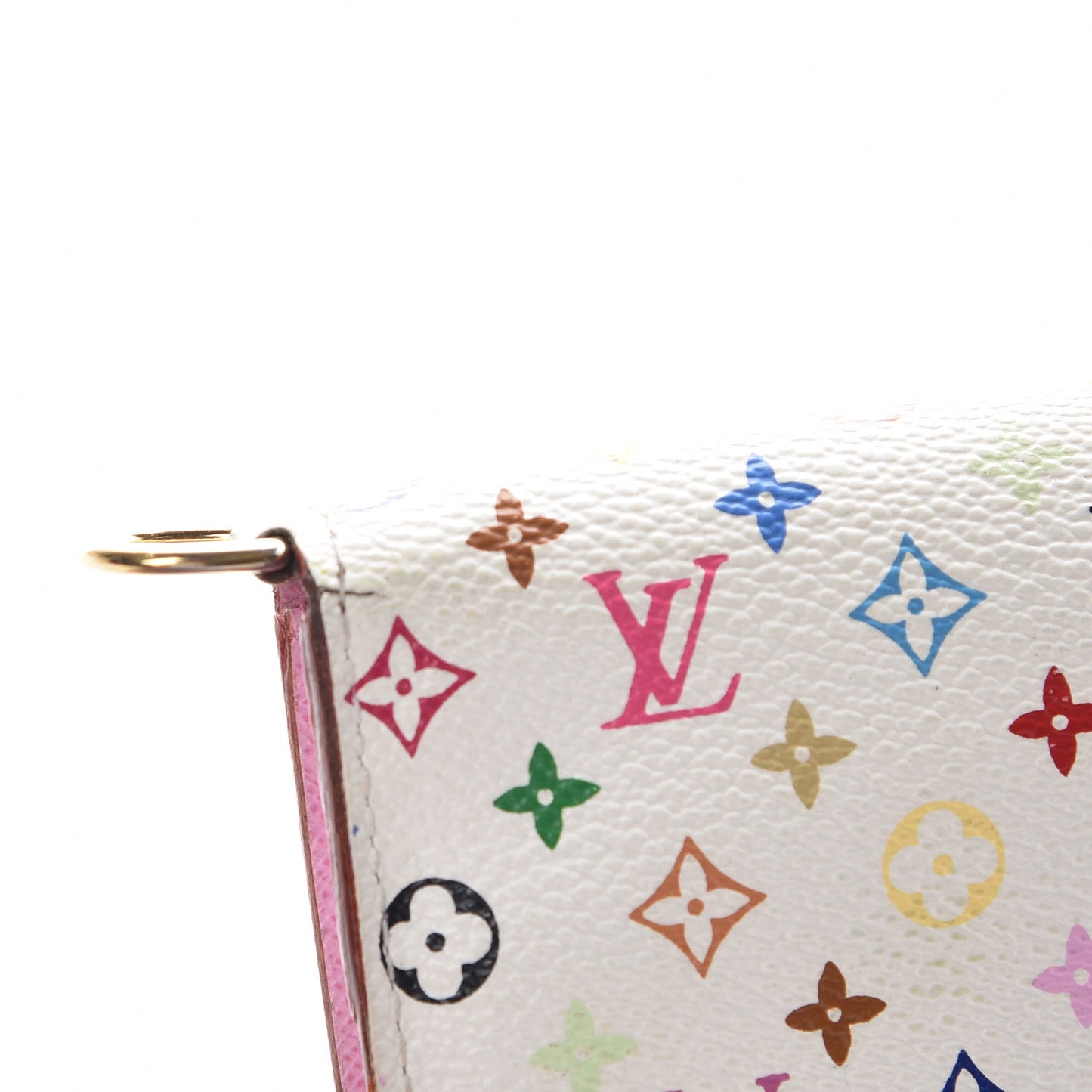 Monogram Multicolor Insolite Wallet White Litchi