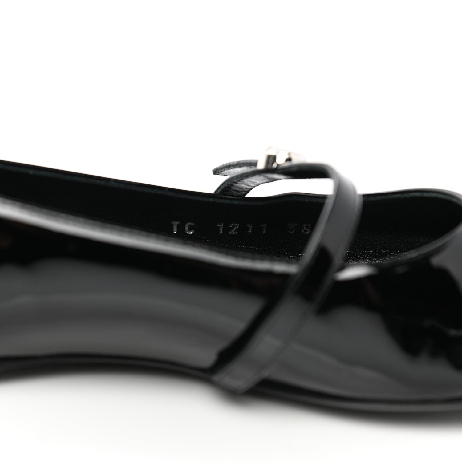 Louis Vuitton Patent Uniformes Ballet Flats 38 Black 8 of 9