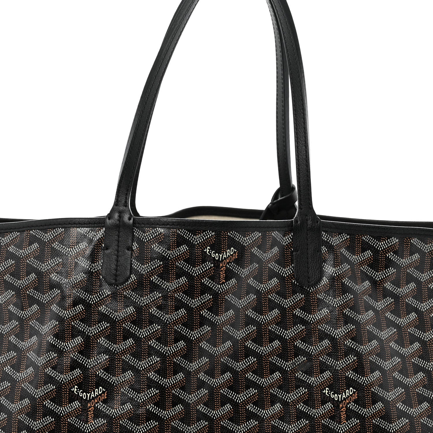 Goyard Goyardine Saint Louis PM Black 9 of 13