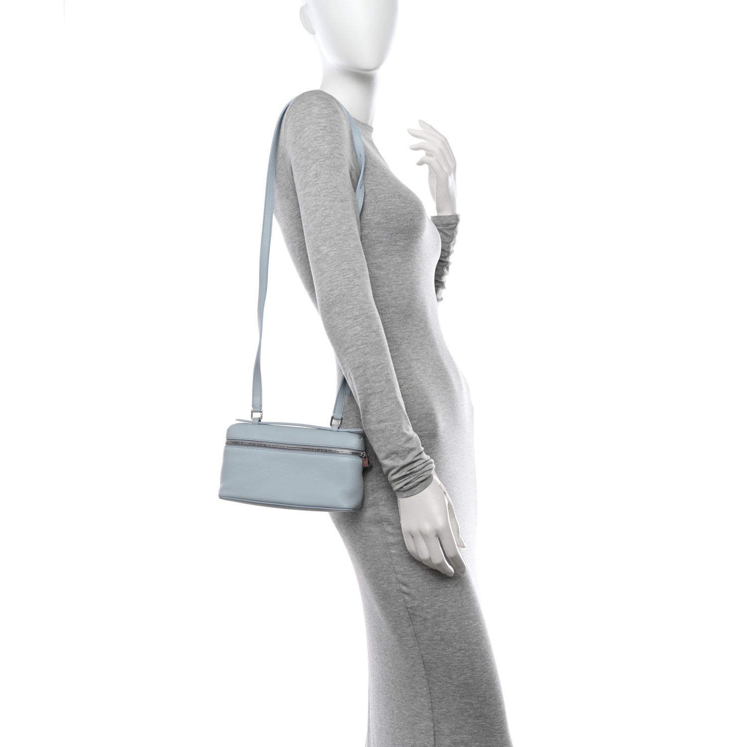 バッグ MintY Loro Piana Tender Calfskin L19 Extra Pocket Pouch Minty Breeze