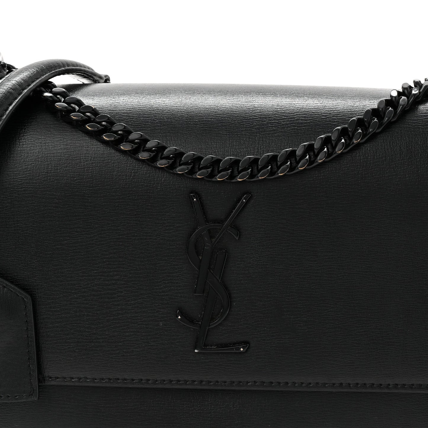 Calfskin Medium Monogram Monochrome Sunset Black