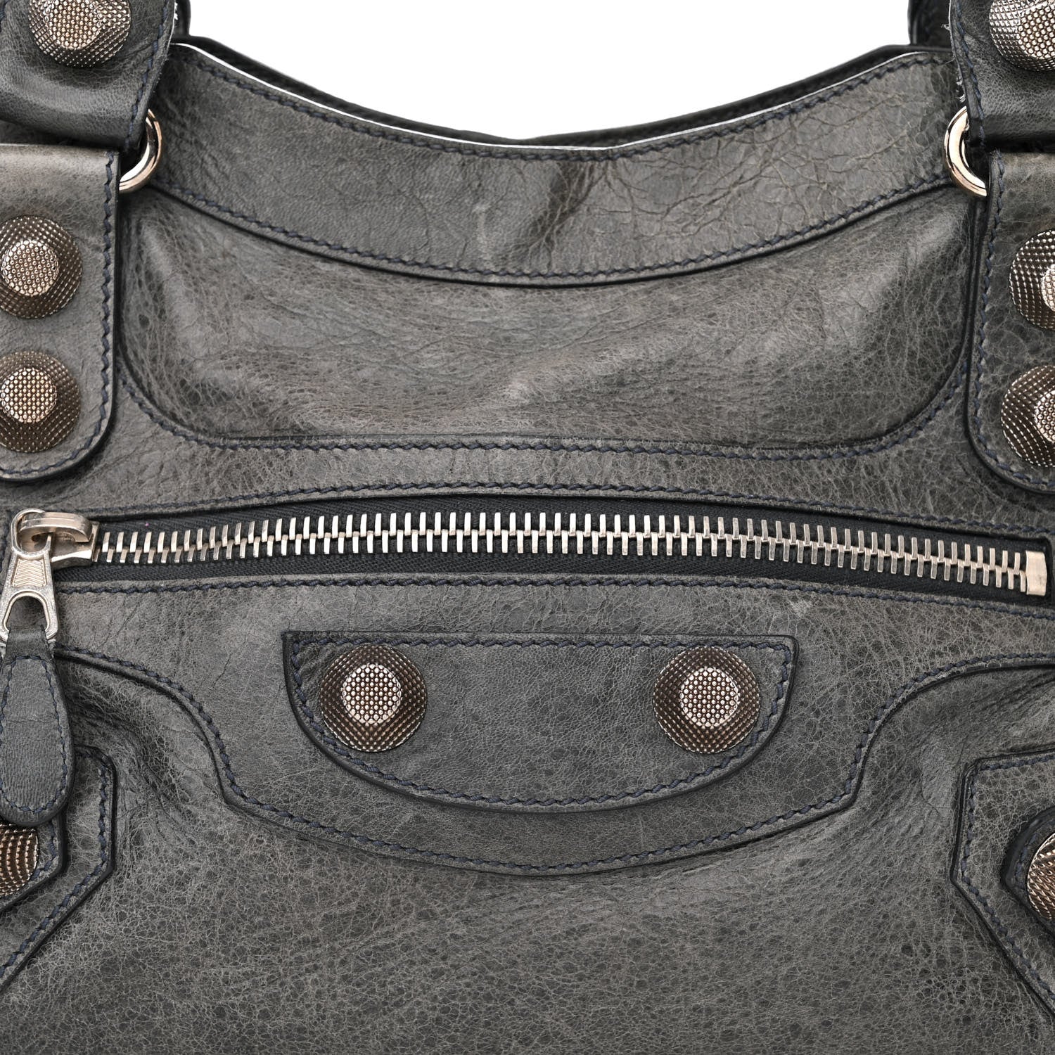 Balenciaga Agneau Giant 21 Silver Hardware City Anthracite 7 of 12