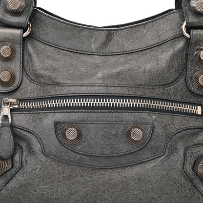 Balenciaga Agneau Giant 21 Silver Hardware City Anthracite 7 of 12