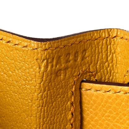 Hermes Epsom Kelly Sellier 28 Jaune Ambre 7 of 11