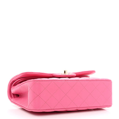 Chanel Caviar Quilted Small Double Flap Pink 4 of 10