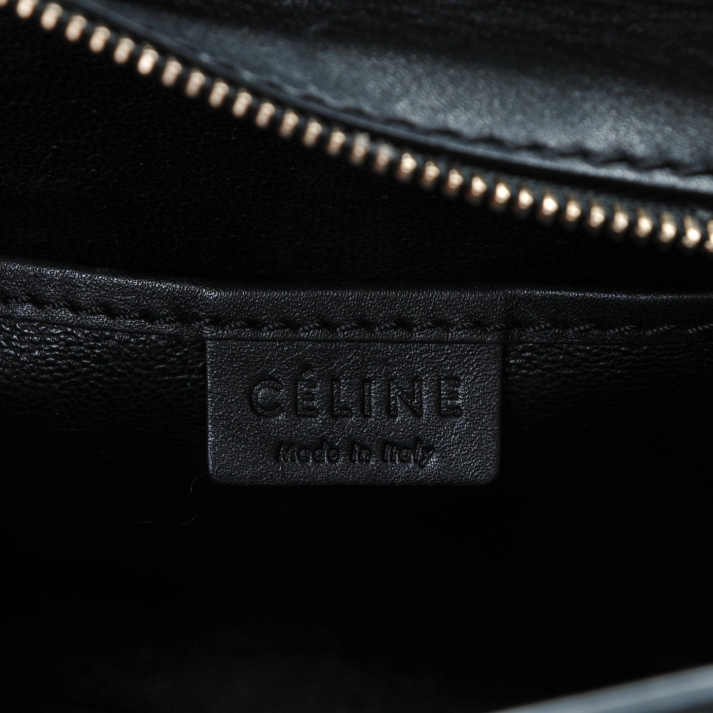Smooth Calfskin Nano Luggage Black