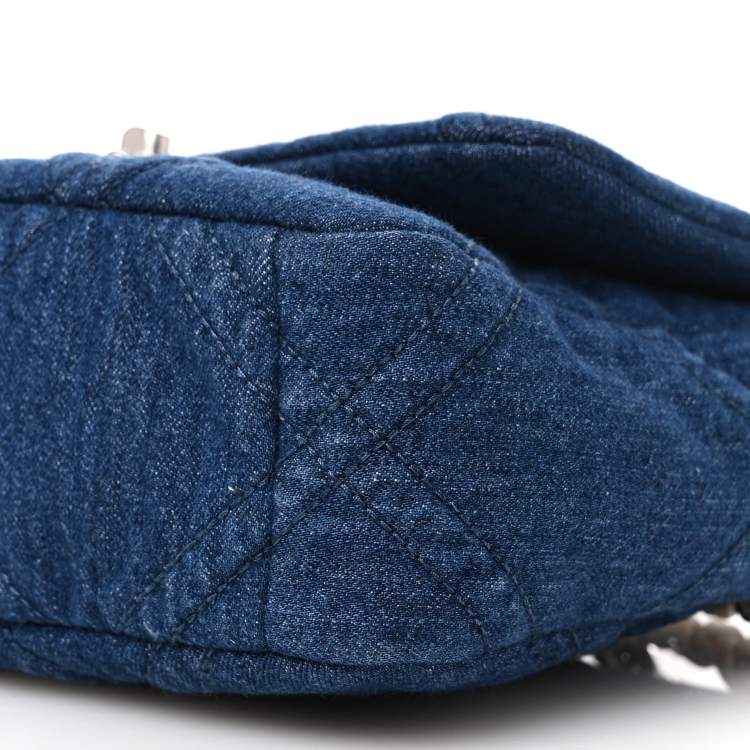 Chanel Denim Quilted Medium Chanel 19 Flap Blue 10 of 10