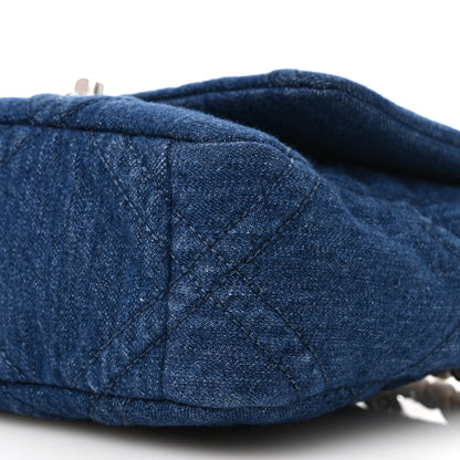 Chanel Denim Quilted Medium Chanel 19 Flap Blue 10 of 10
