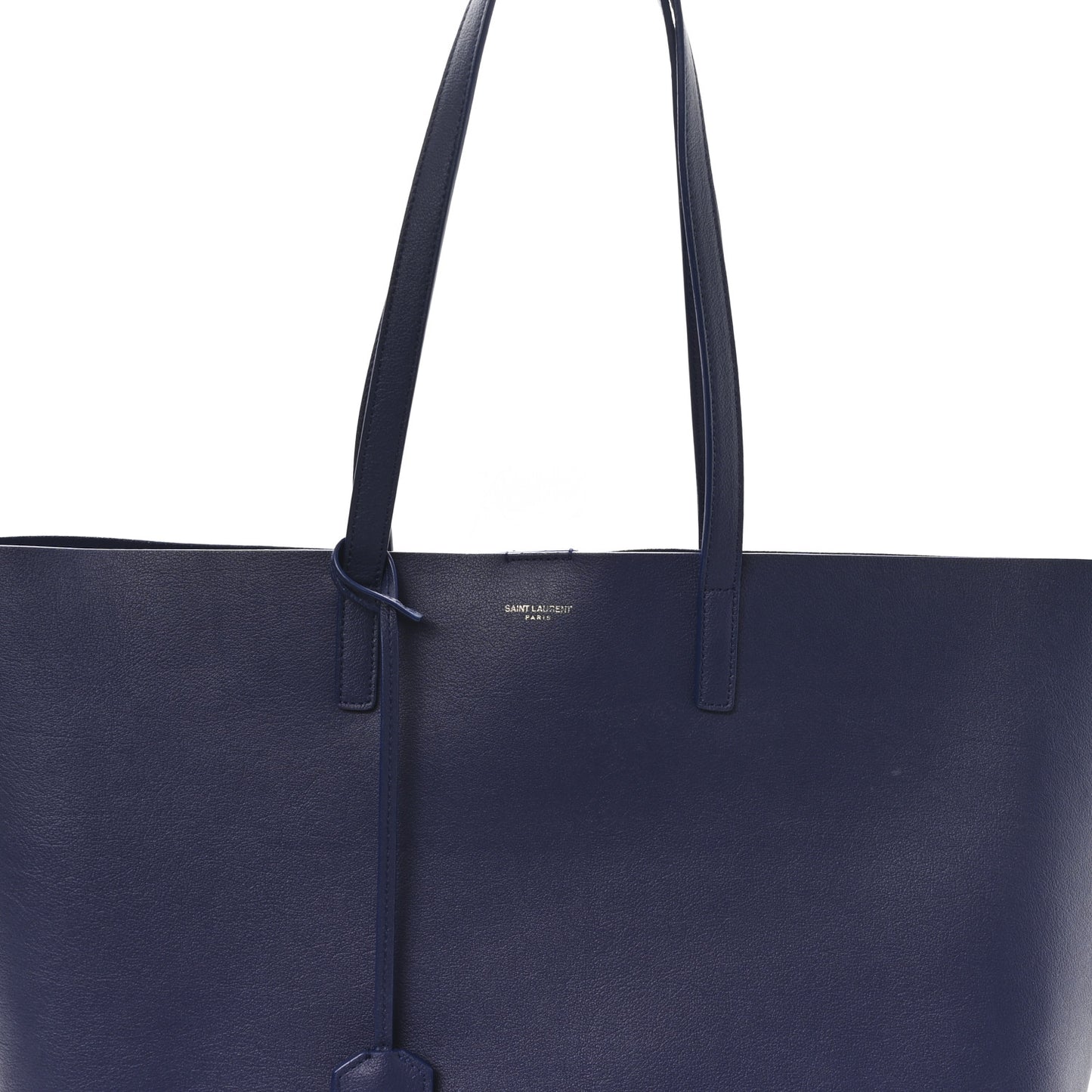 Calfskin Large Shopping Tote Saphir