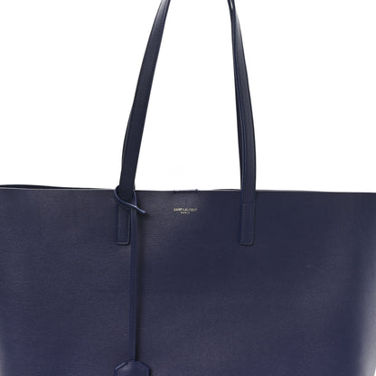 Saint Laurent Calfskin Large Shopping Tote Saphir 9 of 12